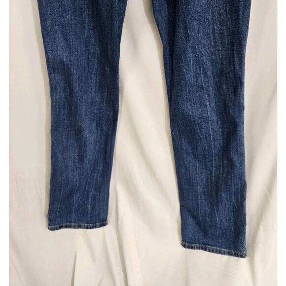 Abercrombie & Fitch Curve Love 90 Slim Straight Ultra High Rise Jeans Size 30/10 - Picture 6 of 8
